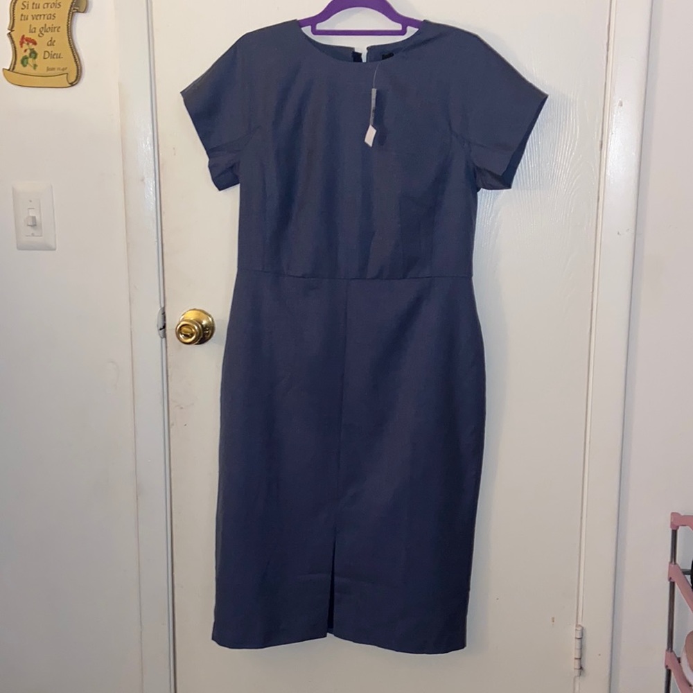 NWT Ann Taylor Gray dress